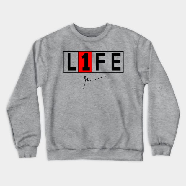 One life IV | Garyvee Crewneck Sweatshirt by GaryVeeApparel